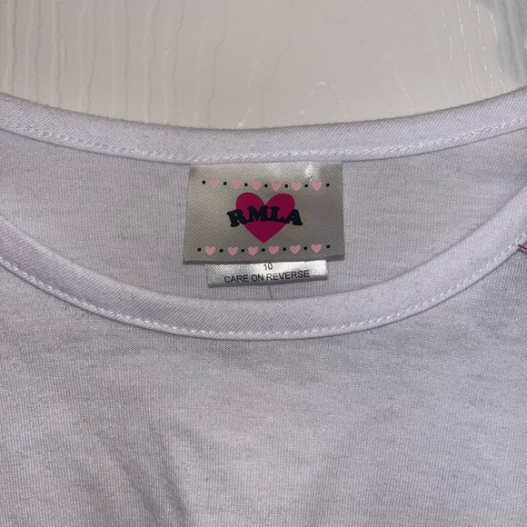 NWT Girl kids floral short dress. Size 10. Purple - Picture 3 of 8